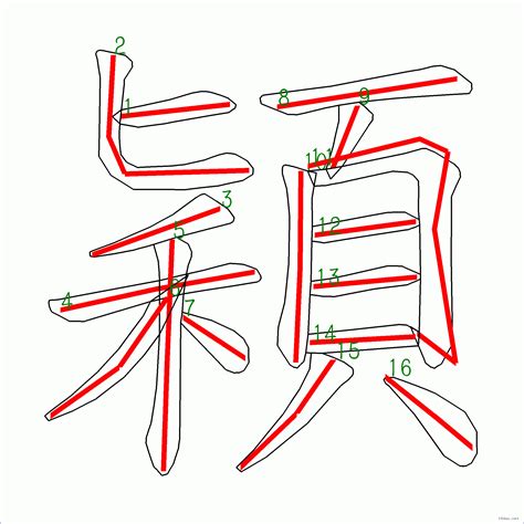 穎幾畫|「穎」字的筆順、筆劃及部首